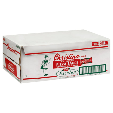 Christinas Heavy Prepared Pizza Sauce with Olive Oil, 105 Ounce -- 6 per case.