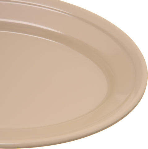 Carlisle PLATTER TRAY OVAL DALLAS WARE® MELAMINE TAN 9.25X6.25