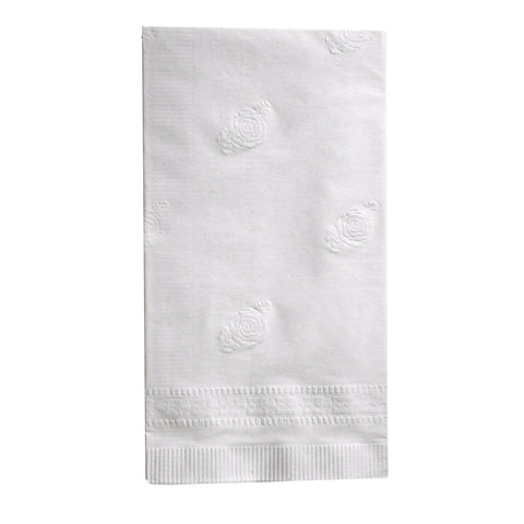 Napkin Dinner 17x16 White 3-ply 1/8 Fold