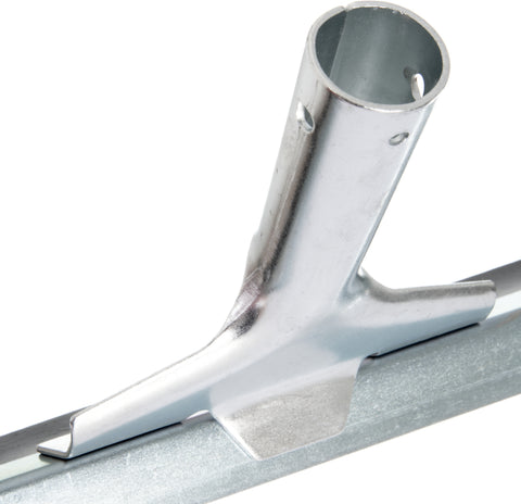 Flo-Pac® SQUEEGEE STRAIGHT BLADE BLACK RUBBER BLACK 24