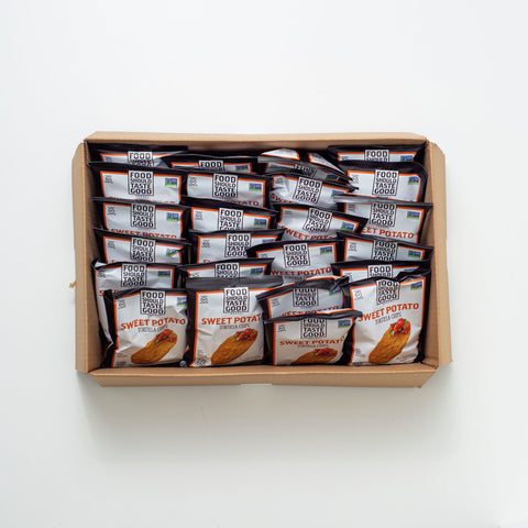 Food Should Taste Good Sweet Potato Tortilla Chips, 1.5 Ounce -- 24 per case.