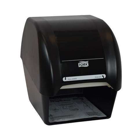 Tork® DISPENSER NAPKIN ROLLNAP BLACK 11X8.25X10