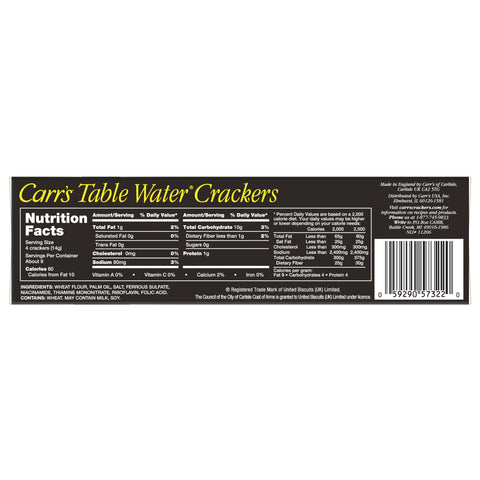 Cracker Table Water Bite Size