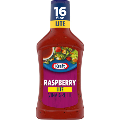 Light Done Right Raspberry Vinaigrette Dressing, 16 Ounce -- 6 Case