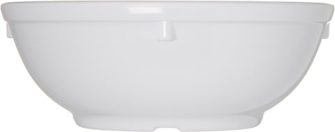 Carlisle BOWL NAPPIE DALLAS WARE® MELAMINE WHITE 16 OZ