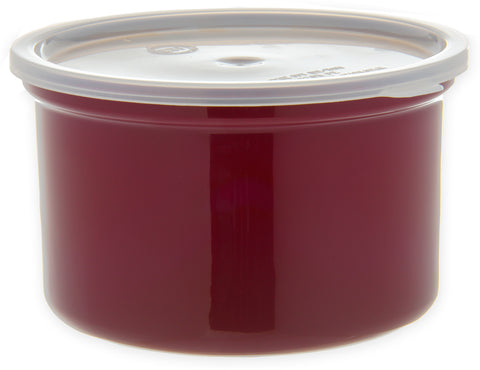 Carlisle CROCK POLY-TUF™ W/ LID BROWN 1.5 QT