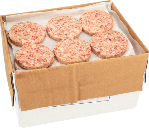 Sausage Patty Wide Raw Butchers Recipe 8:1
