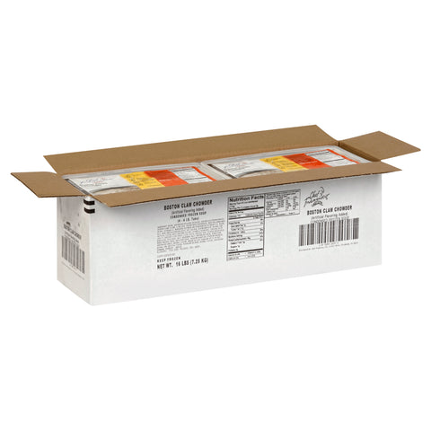 Chef Francisco Boston Clam Chowder Soup, 16 Pound