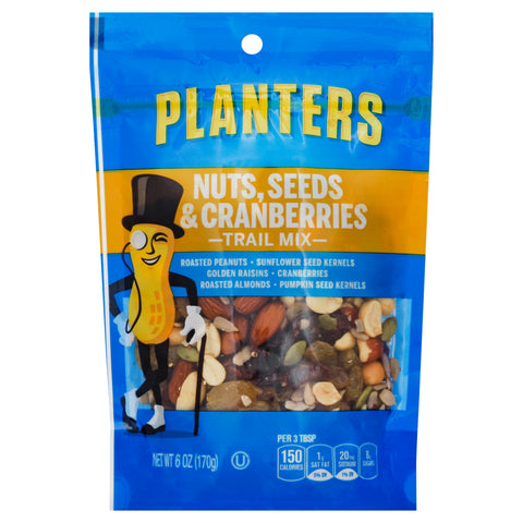 Snack Nut Seeds Cranberry Trail Mix