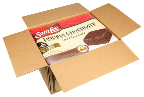 Cake Double Chocolate Sheet Iced 12x16