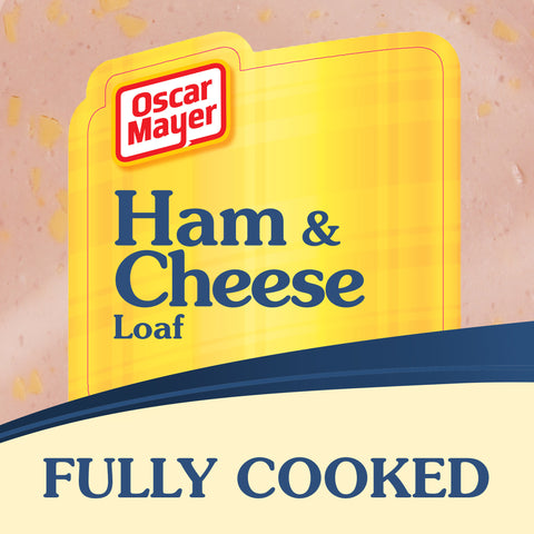 Kraft Oscar Mayer Square Ham and Cheese Loaf, 16 Ounce -- 12 per case.