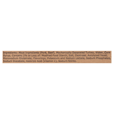 Stagecoach Smoked Sausage Rope, 42 Ounce -- 8 per case.