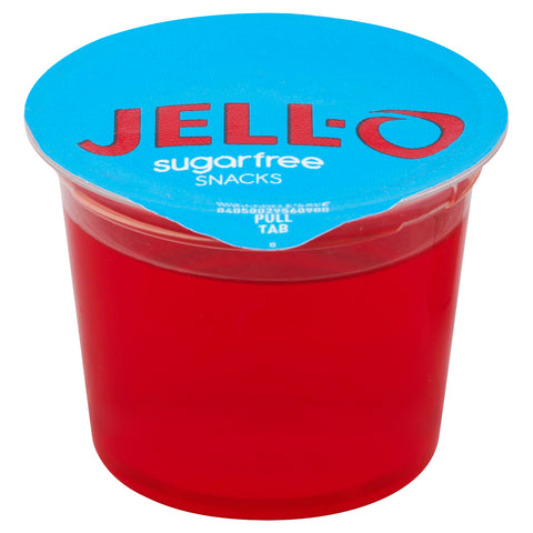 Jell-O GELATIN STRAWBERRY SUGAR FREE SNACKPAK