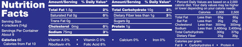 Carr's® CRACKER TABLE WATER® BAKED W/ TOASTED SESAME SEEDS