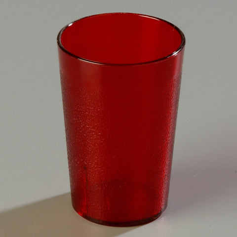 Carlisle TUMBLER STACKABLE™ SAN PLASTIC RUBY 8 OZ