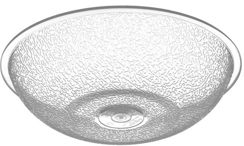 Carlisle BOWL PEBBLE CLEAR 6 QT