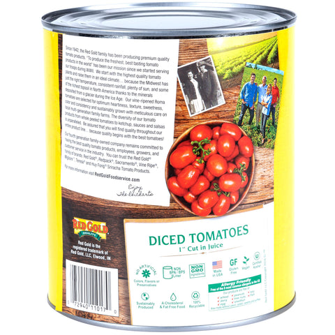 Red Gold TOMATO DICED IN JUICE 1