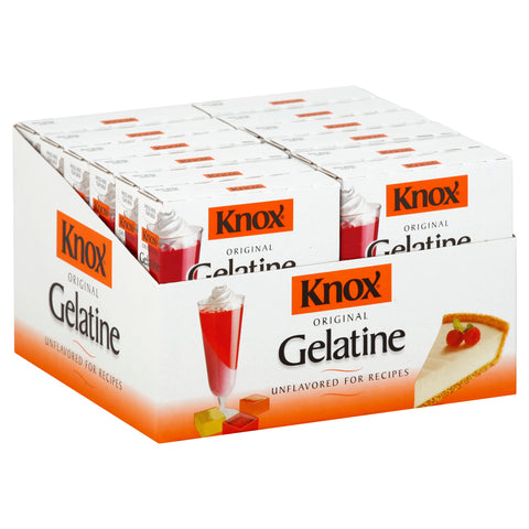 Knox Unflavored Gelatin, 1 Ounce -- 48 per case.