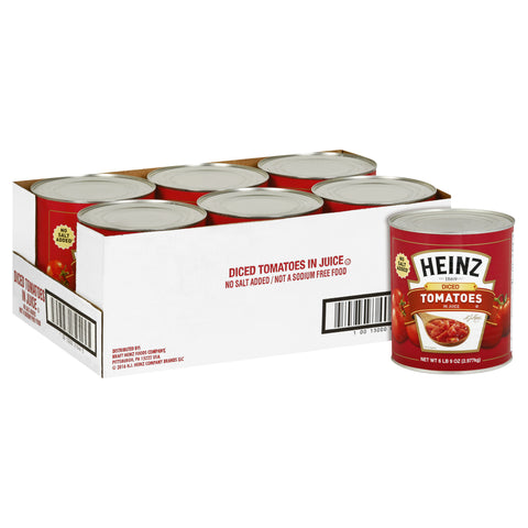 Heinz® TOMATOES DICED NO SALT ADDED