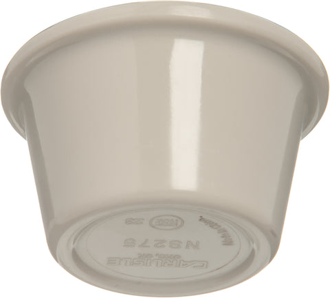 Carlisle RAMEKIN MELAMINE SMOOTH PLASTIC BONE 1.5 OZ