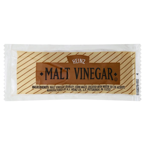 Heinz Single Serve Malt Vinegar Packet, 9 gram -- 200 per case
