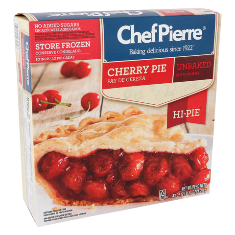 Pie Cherry Hi No Sugar Added 10