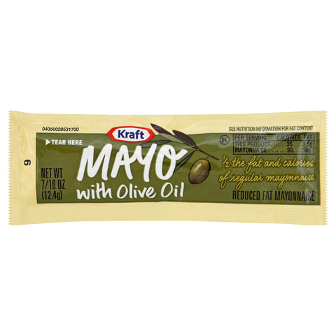 Mayonnaise W/ Olive Oil Single Serve Packet
