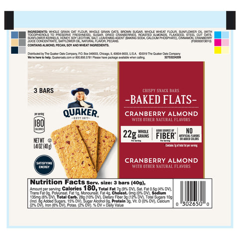 Breakfast Flats BREAKFAST FLATS CRANBERRY ALMOND