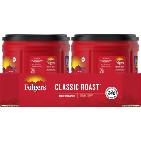 Folgers® COFFEE GROUND CLASSIC ROAST CAN