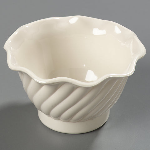 Carlisle DISH DESSERT TULIP PLASTC BONE 5 OZ
