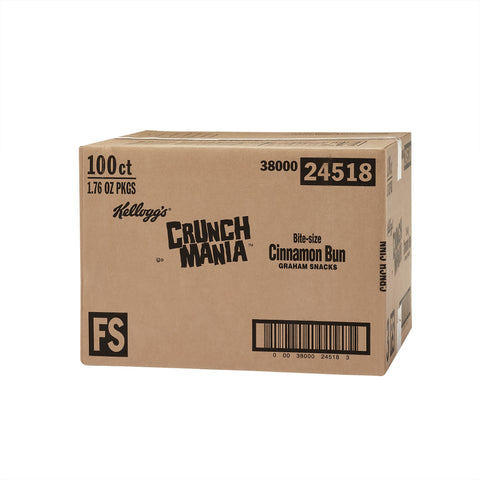 Kellogg's® CRACKER CRUNCHMANIA™ CINNAMOM BUN GRAHAM STICKS