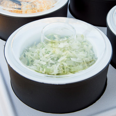 Carlisle LID COLDMASTER® COLD CROCK SOLID LID CLEAR