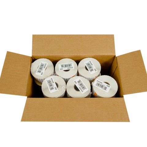 DateIt™ LABEL TRILINGUAL ITEM/DATE/USE BY REMOVABLE ORANGE SATURDAY 2X2