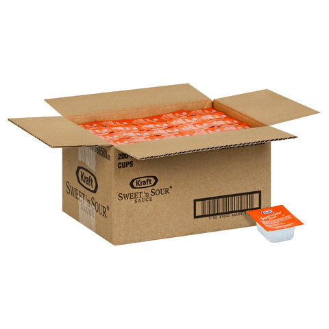 Kraft Single Serve Sweet n' Sour Sauce Cup, 0.75 ounce -- 200 per case