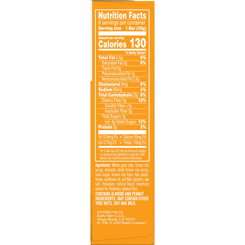Kashi® BAR GRANOLA HONEY ALMOND FLAX 1.2 OZ