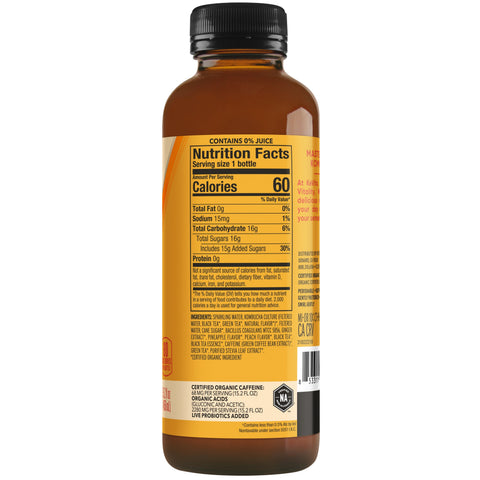 Kevita DRINK KEVITA KOMBUCHA PINEAPPLE PEACH