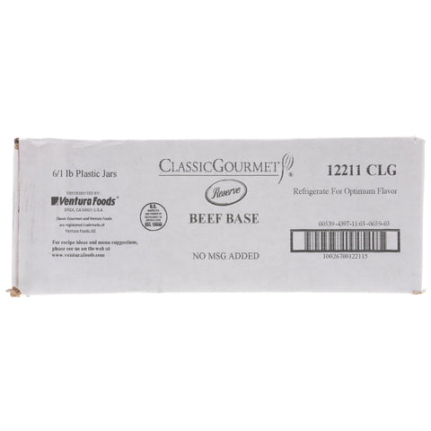Ventura Foods Classic Gourmet Real Beef Base, 1 Pound -- 6 per case.