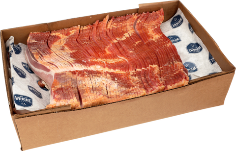 Wright’s® BACON HICKORY SMOKED EXTRA THICK 5 SLICES INCH 14010050616