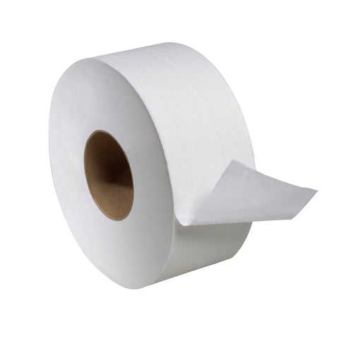 Tork Universal White 2 Ply Jumbo Bath Tissue Roll, 3.55 inch x 1000 feet -- 12 per case