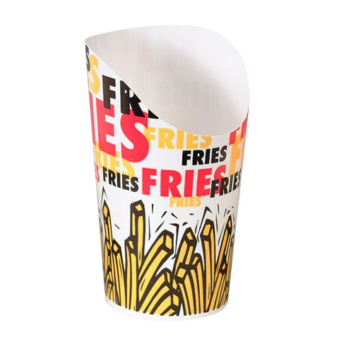 Solo® CUP PAPER SCOOP FRIES 7.5 OZ