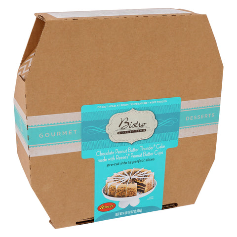Cake Layer Chocolate Peanut Butter Thunder Round 14 Slice 9