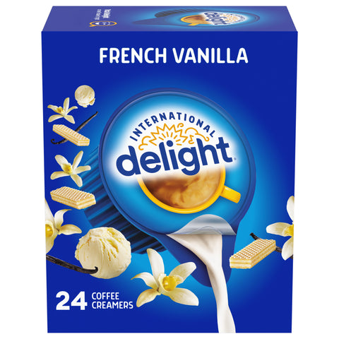 International Delight French Vanilla Creamer - Aseptic Pack, 10.5 Fluid Ounce -- 6 per case.