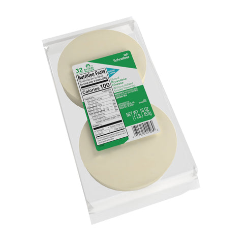 Schreiber Ready Cut CHEESE PROVOLONE SLICED .5 OZ