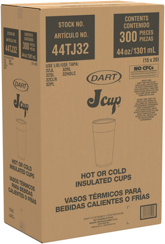 Cup Foam White 44 Oz