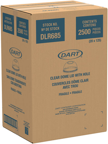 Dart LID CLEAR DOME W/ 1