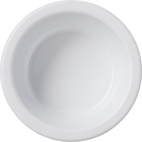 Carlisle RAMEKIN FLUTED SAN PLASTIC WHITE 1 OZ