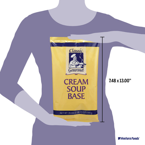 Classic Gourmet Cream Soup Base, 28 Ounce -- 6 per case