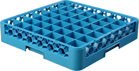 Carlisle RACK GLASS 49-COMPARTMENT BLUE
