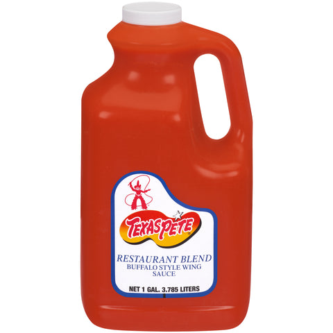 Texas Pete Restaurant Blend Wing Sauce,1 Gallon -- 4 Case