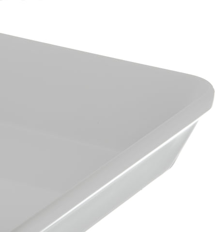 Carlisle DISH BAKER MELAMINE WHITE 4 QT